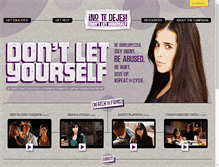 Tablet Screenshot of dontletyourself.org